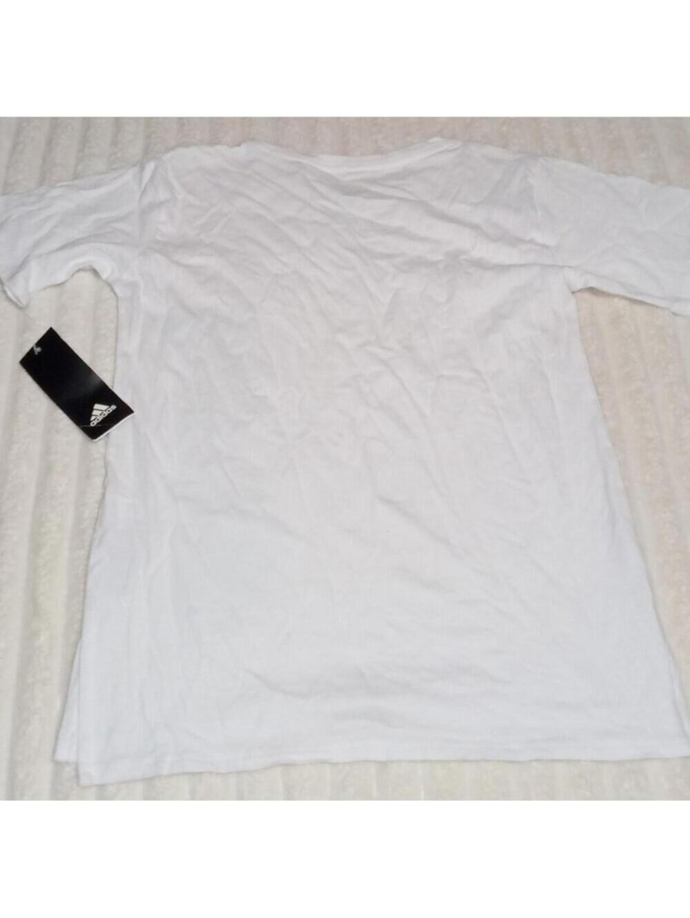 Adidas Tshirt Girls Size 10/12 Short Sleeves New with Tags - Picture 4 of 4